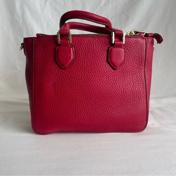 Tory Birch Robinson Pebbled Mini Square Tote - Picture 2 of 14